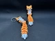 Брелок Лисёнок Гибкий Fluffy Tail Cute Flexi Fox Белый 8 См 3Д Печать - изображение 2