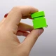 Брелок 3d друк КРІПЕР-КЛІКЕР (одна КНОПКа), Майнкрафт / Minecraft, KEYCHAIN MIC KCHN137 - зображення 2
