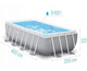 Каркасный бассейн Intex Prism Frame Pool 400×200×122 см, семейный бассейн на 8418 л,Семейный каркасный бассейн с фильтр-насосом - изображение 5