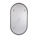Дзеркало настінне Qtap Scorpio (SC1) 500x800 мм овальне з LED-підсвіткою Touch антизапотіванням димером рег. темп. (3000-6500K) чорне - зображення 4