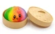 Іграшка-антистрес сквіш Dumpling Squishy Bun Rainbow Mystery Пельмень у пароварці 10см - зображення 1