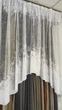 Тюль арочна Marble 3м ширина х 1,75м висота біла жаккардова - изображение 7