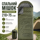 Спальный мешок с капюшоном 210×75 см - изображение 2