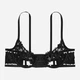 Бюстгальтер с косточками кружевной Victoria's Secret 436504129 38D Черный (1159864127) - изображение 3
