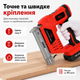 Степлер строительный аккумуляторный для гвоздей 30 мм Lux-Tools в пластиковом кейсе - изображение 4