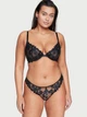 Бюстгальтер с косточками кружевной Victoria's Secret 523755338 34D Черный (1159864033) - изображение 3