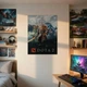 Постер Дота 2, Джаггернаут, Dota 2, Juggernaut, декор в комнату геймера, A3 40×30 см (id3739) - изображение 2
