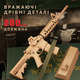 Мініатюрна Металева Розбірна Гвинтівка Модель AR-15 1:3 Фігурка Сувенір з Рухомим Затвором, Знімним Магазином і Повним Комплектом для Складання Coyote - зображення 6