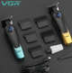 Машинка для стриження VGR V-996 акумуляторний Тример 2000 mAh з дисплеєм - зображення 3