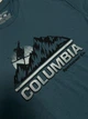Чоловіча футболка Columbia спортивна літня в зал на кожен день з принтом бавовна синій L - изображение 3