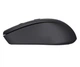 Миша бездротова Trust Mydo Silent, Black, USB 2.4GHz, оптична, 1000/1400/1800 dpi, 4 кнопки, зниження звуку клацання миші мінімум на 90%, гніздо для зберігання приймача USB, 1xAA (25084) - изображение 4