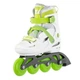 Роликовые коньки для детей 2E Lumi размер 36-39 с LED подсветкой Зеленый (LSW-HA36-GREEN) - изображение 2