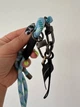 Шнурок ROCK 8mm з карабіном Multifunctional Glow in the Dark Phone Blue - изображение 2