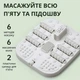 Сложная массажная ножная ванночка ACK Foot Spa с подогревом и массажем Shiatsu роликами для восстановления с пультом управления Портативная - изображение 4