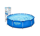 Каркасный бассейн 305 см 4678 л для дачи с PVC Тритек синий BestWay CS-0200 - изображение 3