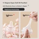Накладки на соски для бутылочек Pigeon Natural Feel 3-го поколения с широким горлышком LL (BA137) - изображение 4