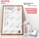 Бутылочка для кормления Evorie M00 с трубочкой 300 мл голубая (M00) - изображение 10