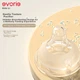 Бутылочка Evorie Baby 160 мл оранжевый (0-3 месяца+) - изображение 6