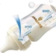 Пляшечка Shuying Anti-Colic 240 мл з широким горлом, антиколікова скляна, силіконова соска M (Sucvent) - зображення 1