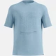 Футболка мужская Odlo Merino Tencel Hyper Map L baby blue melange 554812-20397 - изображение 5