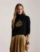 Светр жіночий Polo Ralph Lauren чорного кольору розмір S артикул 69823 - зображення 2