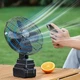 Вентилятор настольный аккумуляторный Megatop 8" 21V с двумя АКБ и функцией Powerbank - изображение 7
