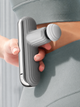 Перкуссионный массажер для тела Mini Massage Gun SK9 – стильный массажный пистолет для мышц, 4 насадки. - изображение 1