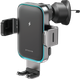 Автотримач для телефона з бездротовою зарядкою Proove Triple Clamp Pro 15W Black (479200092) - зображення 1