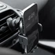 Автотримач для телефона з бездротовою зарядкою Proove Triple Clamp Pro 15W Black (479200092) - зображення 3
