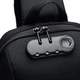 Рюкзак Wozinsky Premium на одно плечо антивор с органайзером и USB Black (5907769372186) - изображение 9