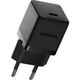Сетевое зарядное устройство 20W с кабелем Type-C-Type-C Baseus Palm Fast Charger Type-C черный - изображение 4