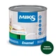 Емаль алкідна глянсова MIKS Color (Темно-зелена) 0,8 кг - изображение 1