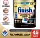 Капсули для миття посуду в посудомийних машинах Finish Ultimate Plus 45 шт (5908252010981) - зображення 2