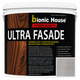 Фарба для дерева фасадна ультрастійка ULTRA FASADE Bionic-House 2,5л Білий Мармур - зображення 1
