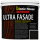 Фарба для дерева фасадна ультрастійка ULTRA FASADE Bionic-House 0,8л Чорний - изображение 1