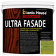 Фарба для дерева фасадна ультрастійка ULTRA FASADE Bionic-House 0,8л Смарагд - изображение 1
