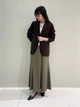 Юбка длинная летняя женская Uniqlo 99304766 S Зеленая (1159864381) - изображение 7