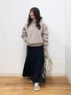 Юбка длинная летняя женская Uniqlo 920543607 M Черная (1159864393) - изображение 6