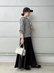 Юбка длинная летняя женская Uniqlo 920543607 M Черная (1159864393) - изображение 9