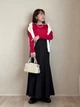 Юбка длинная летняя женская Uniqlo 920543607 M Черная (1159864393) - изображение 13