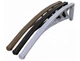 Навес козырек для двери, балкона из поликарбоната Metal-gum KlasK80x300 300 х 80 см Коричневый - изображение 6
