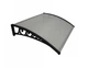 Навес козырек для двери, балкона из поликарбоната Metal-gum NowK100x150 150 х 100 см Бесцветный - изображение 1