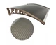 Навес козырек для двери, балкона из поликарбоната Metal-gum KlasK80x120 120 х 80 см Темно-коричневый - изображение 1