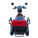 Електротрицикл TBC Model 4 червоний 1200W - изображение 5