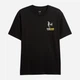 Футболка хлопковая мужская Gap 433614901 2XL Черная (1159864288) - изображение 4
