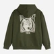 Худи утепленное мужское Levi`s 489782083 L Зеленое (1159864619) - изображение 6