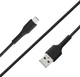 Кабель SBS USB Type A - micro-USB 1 м Black (LTHL200) - зображення 3