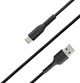Kabel SBS USB Type A - USB Type-C 1.5 m Black (TECABLEMICROC15K) - obraz 2