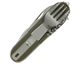 Кишеньковий столовий набір Pocket Knife, fork and spoon. Оливковий, 8 предметів - зображення 2