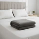 Покривало велюрове однотонне Comfort (графітове) 200х150 см - изображение 3